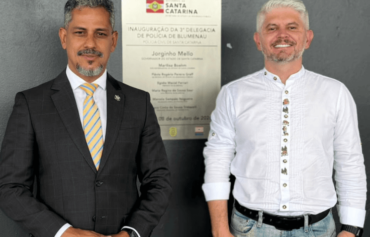 Blumenau: Nova Delegacia da Polícia Civil é inaugurada para atender região oeste e ampliar acesso à justiça