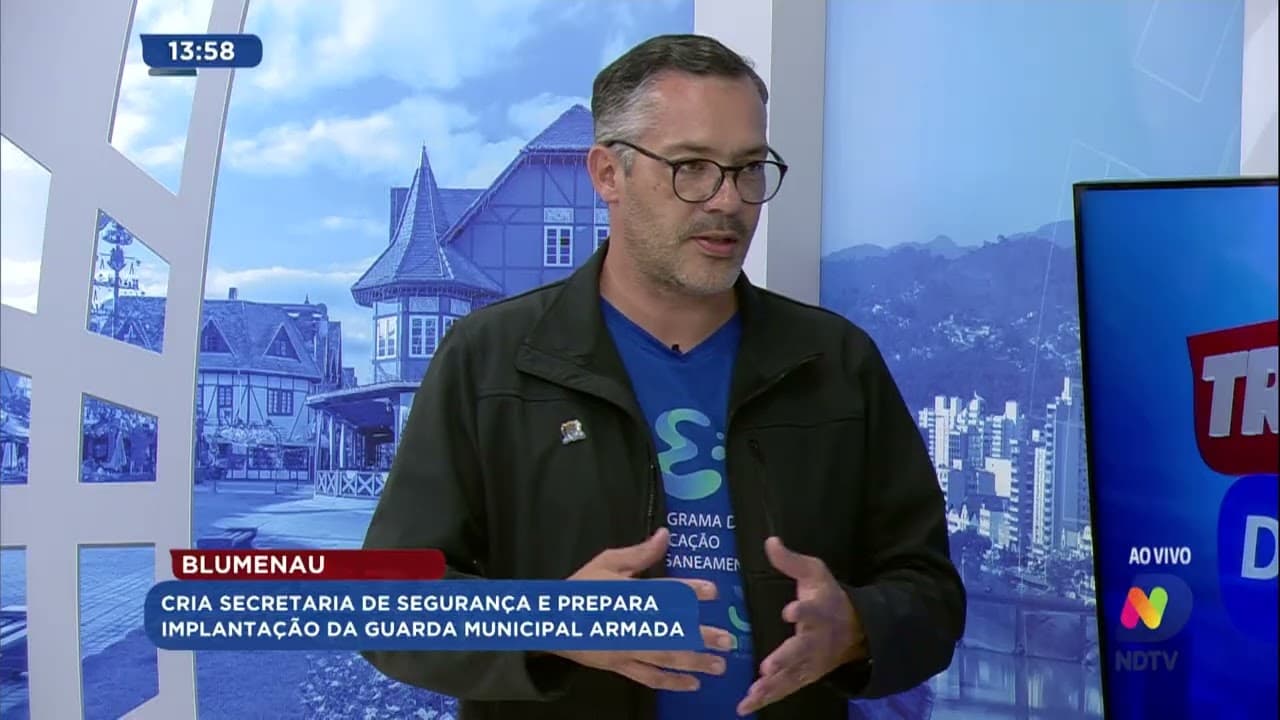 Blumenau Cria Secretaria de Segurança e Avança com Guarda Municipal Armada