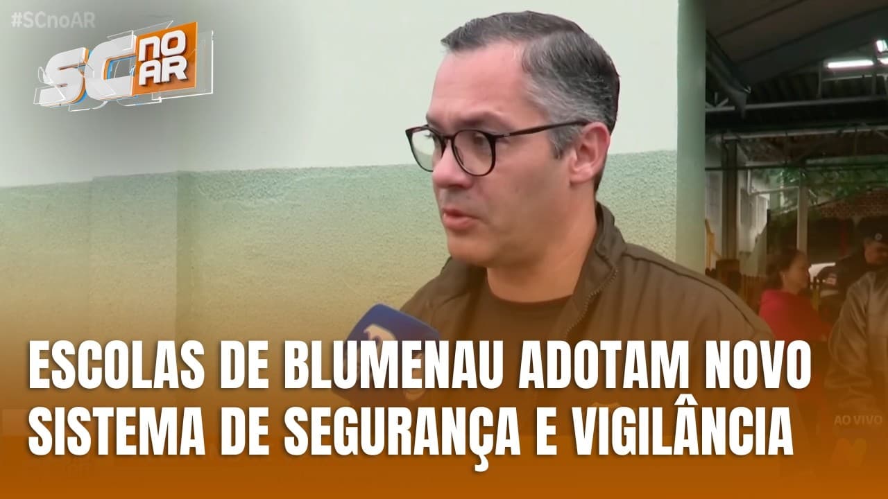 Blumenau muda modelo de vigilância para reforçar segurança nas escolas