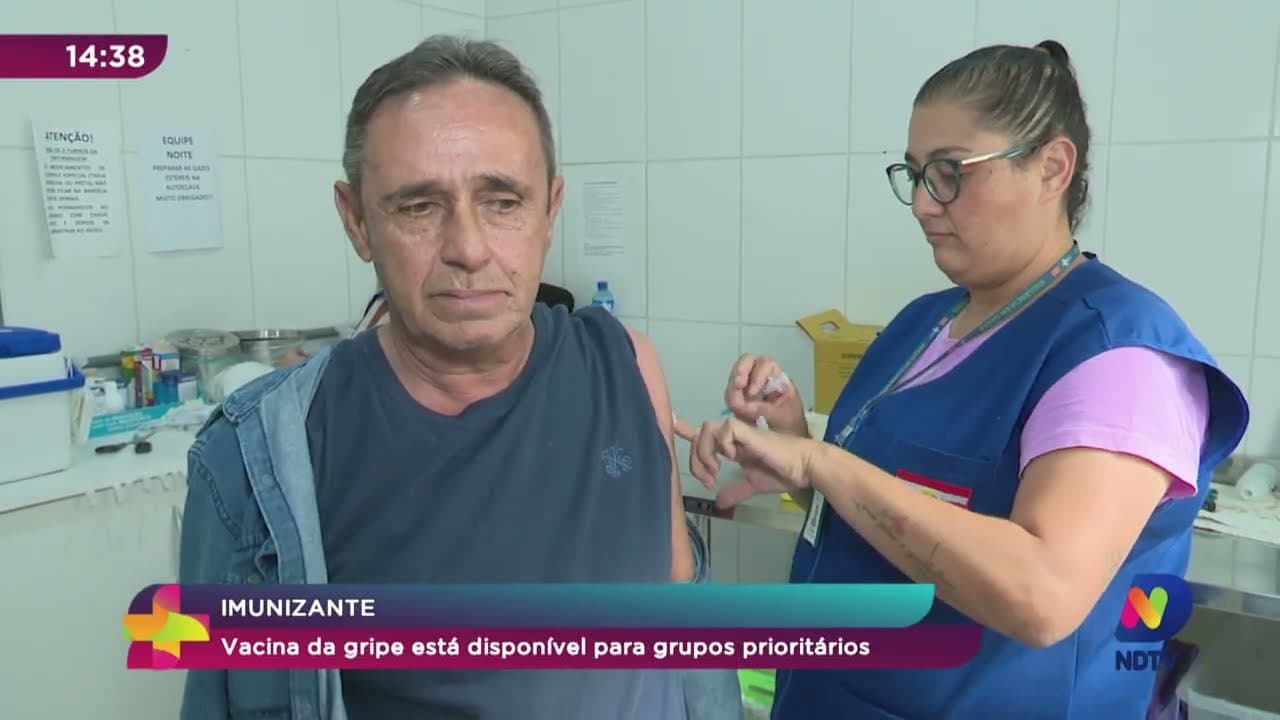 Imunizante: Vacina da gripe está disponível para grupos prioritários