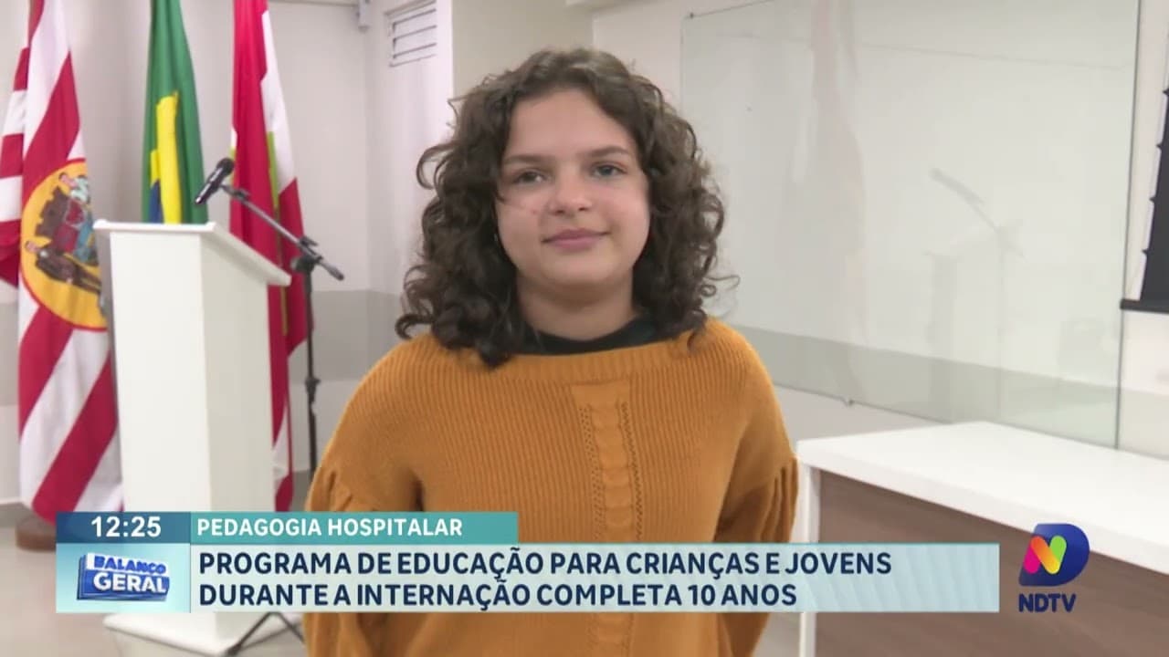 Pedagogia Hospitalar em Blumenau: 10 Anos Garantindo o Direito à Educação na Internação
