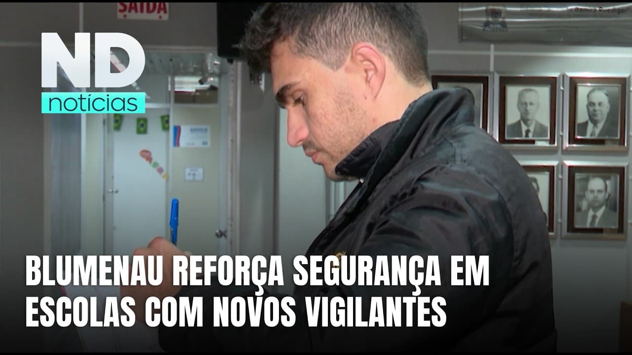 Escolas de Blumenau terão reforço na segurança com novos profissionais
