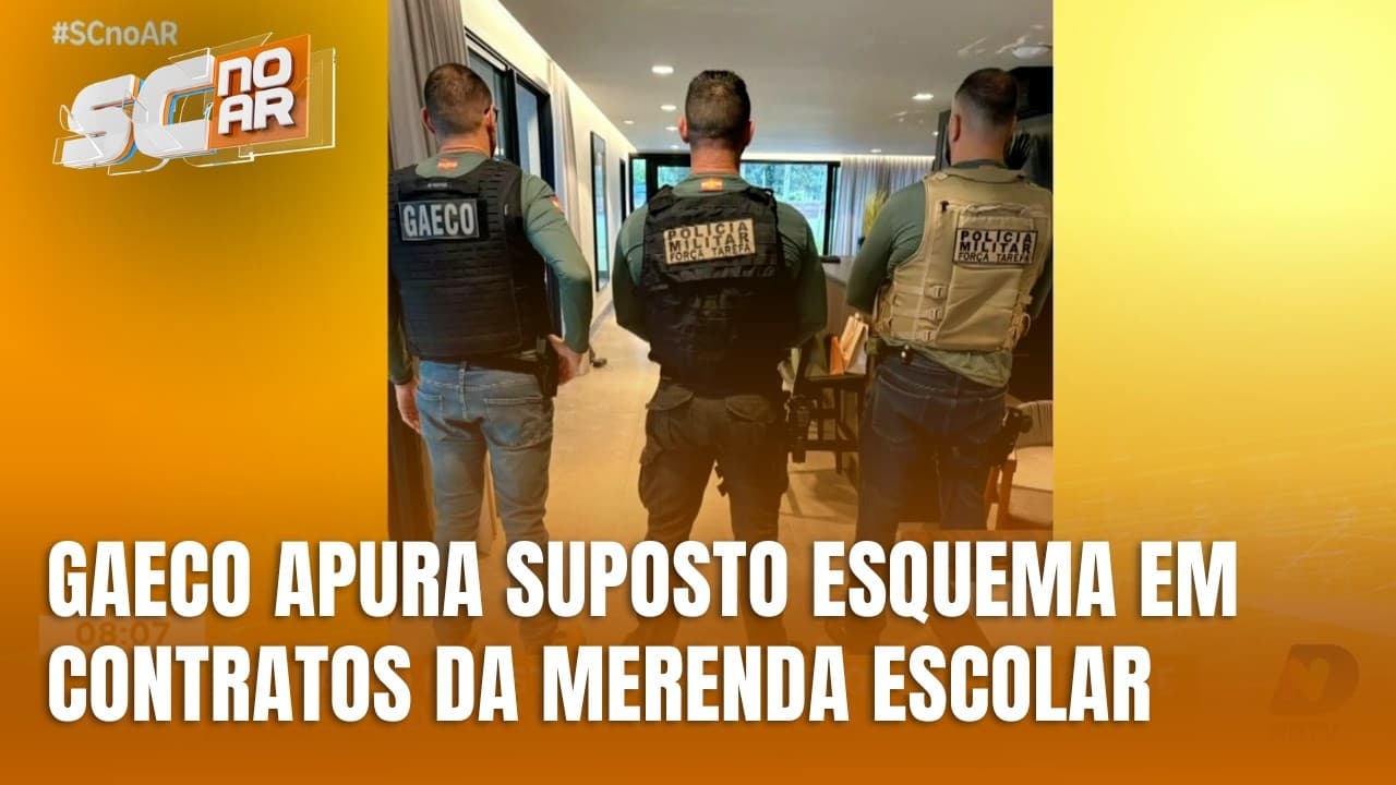 Operação investiga fraude na merenda escolar em Blumenau