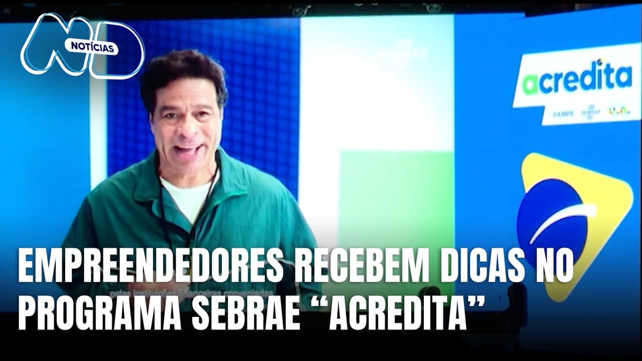 Programa “Acredita” do Sebrae chega a Blumenau com palestra de Raí