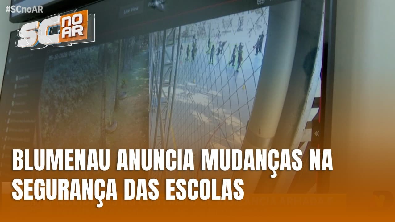 Prefeitura promete novidades para segurança escolar em Blumenau