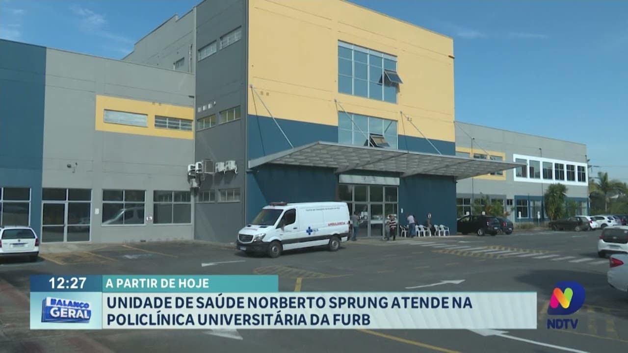 Unidade de Saúde Norberto Sprung muda de endereço em Blumenau devido a reformas
