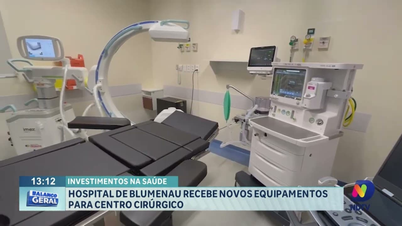 Novos Equipamentos Modernizam Centro Cirúrgico do Hospital Santa Isabel em Blumenau