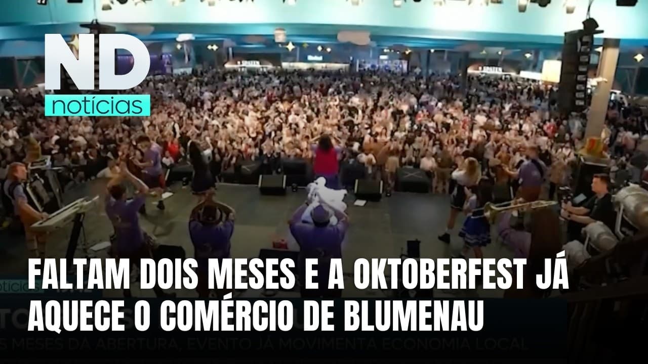 Oktoberfest Blumenau: Preparativos aquecem economia local e regional com meses de antecedência