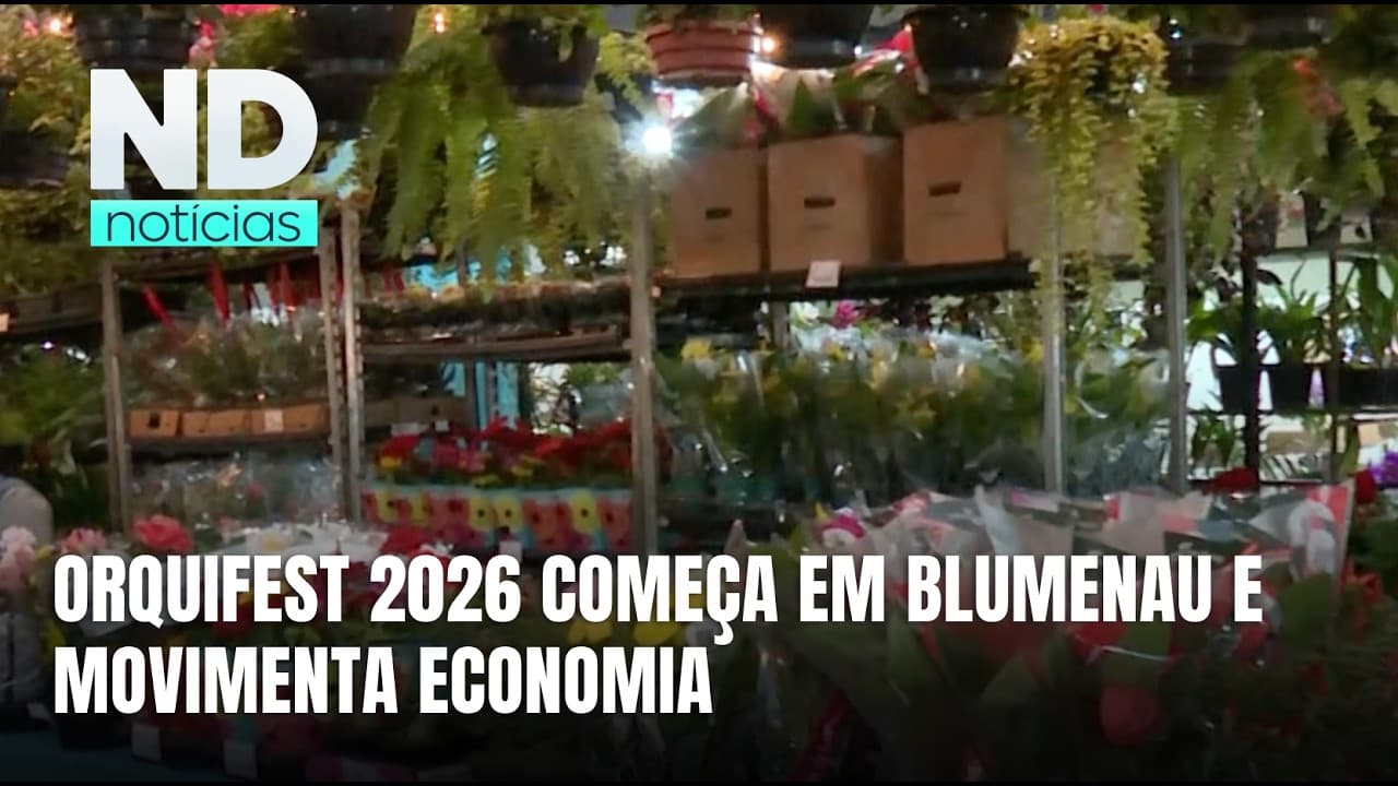 OrquiFest 2026 em Blumenau: Evento Nacional de Orquídeas Impulsiona Economia e Turismo em SC