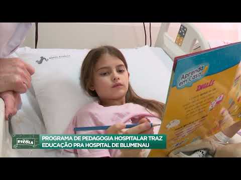 Educação no Hospital: Blumenau Implementa Programa Inovador de Pedagogia Hospitalar