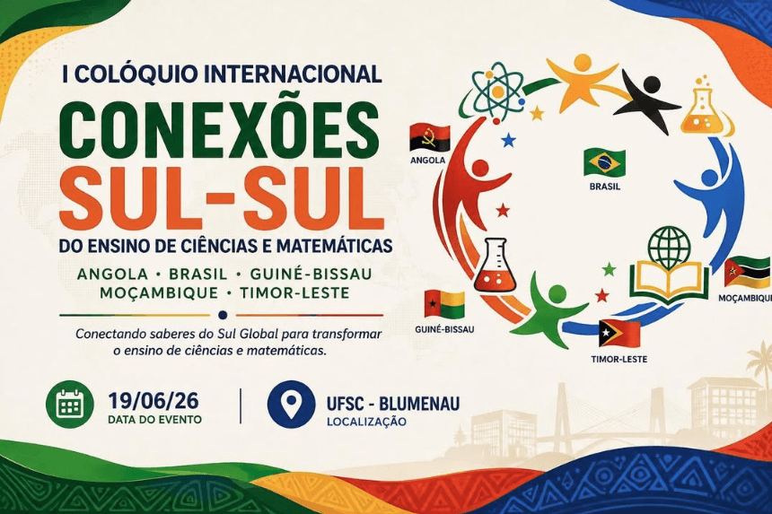 UFSC Blumenau sedia colóquio internacional sobre ensino de Ciências e Matemática