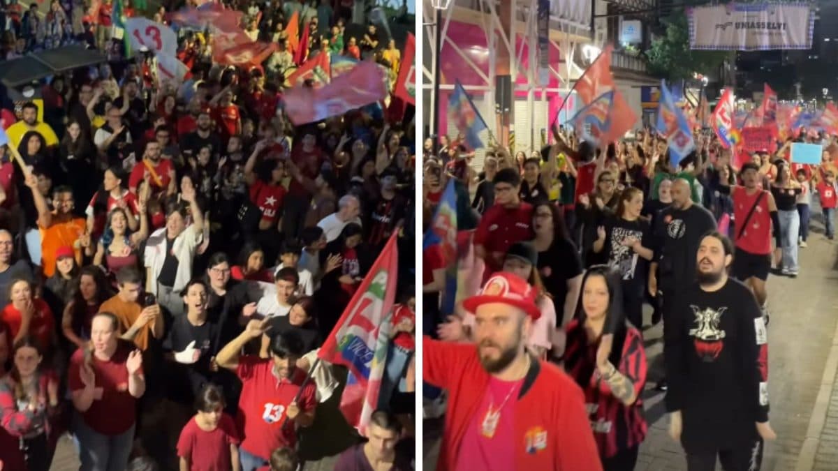 'Tem mais gente com Lula do que na Oktoberfest', escreve Décio Lima (PT) em tom descontraído sobre ato em Blumenau nesta sexta