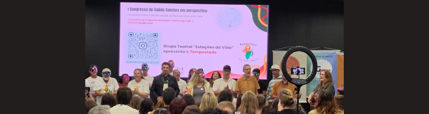 Mestranda da UFSM apresenta trabalho sobre respostas a desastres em Congresso de Saúde Coletiva
