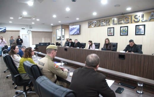 Comissão acompanha implantação do novo modelo de segurança nas escolas e cobra avanços em capacitação e estrutura - Câmara Municipal de Blumenau