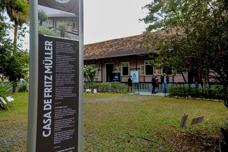 Casa Fritz Müller oferece programação gratuita aos sábados em Blumenau
