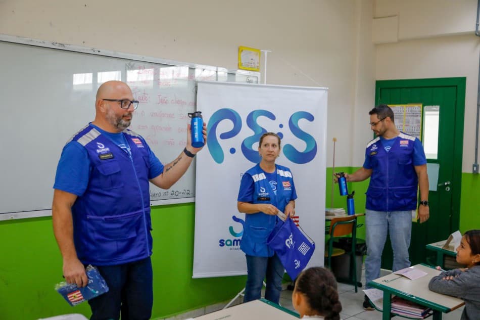 Samae de Blumenau inicia programa de educação ambiental com 187 alunos