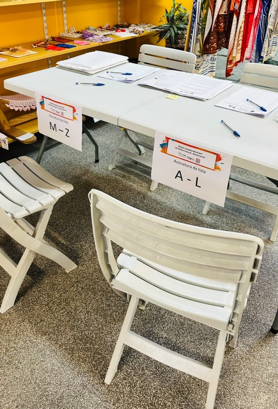 612 eleitores escolhem representantes da cultura de Blumenau para mandato até 2028