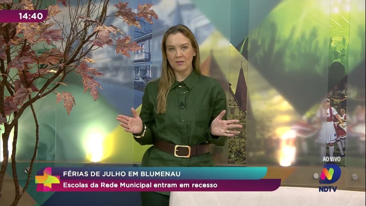Blumenau: Quase 39 mil alunos da rede municipal entram em férias de julho nesta segunda-feira