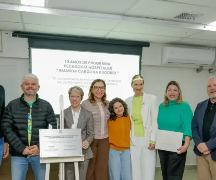 Programa garante educação no hospital em Blumenau há 10 anos - Visor Notícias